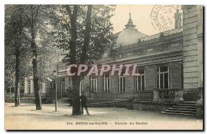 Old Postcard Neris les Bains Casino Entrance
