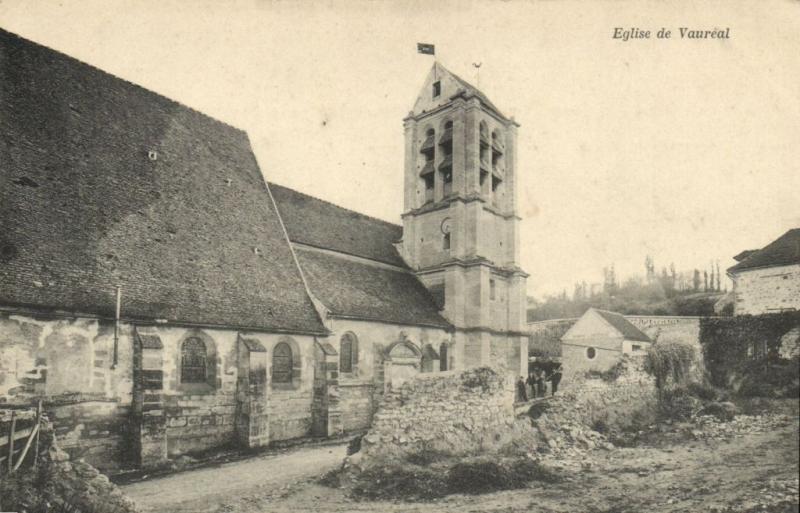 CPA Eglise de Vaureal (107643)