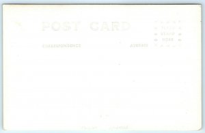 1940s Lorton VA Old Pohick Church West End Real Photo Postcard RPPC AZO Vtg A5