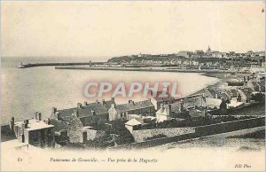 Old Postcard Panorama of Granville View from the Huguette