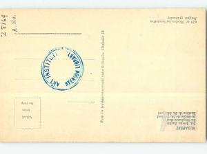 old rppc SAINT STEFAN BASILICA Budapest Hungary HM1460