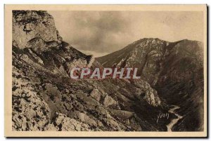 Old Postcard Landscapes And Stones Of Provence Verdon around d & # 39Aiguines