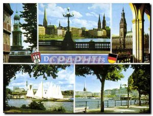 Modern Postcard Das schone Hamburg