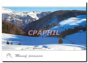 Postcard Modern Jura mountains