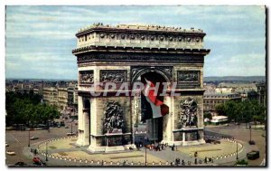 Old Postcard Paris L & # Triumph 39Arc