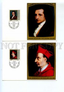 440814 Liechtenstein 1981 Alexandre Dumas Goethe Hermann Hesse Saint Bartolomeo