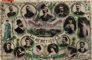 CPA Souvenir des Fetes de BEZIERS - Les Heretiques (511390)