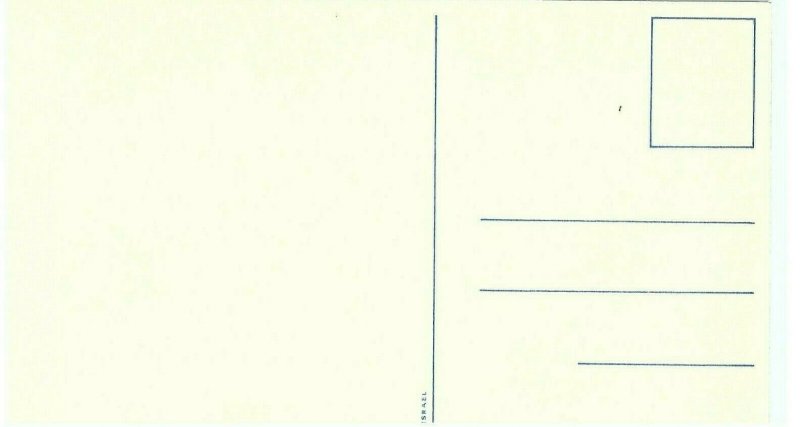 El Al Israel Airlines Boeing 720B airline issued Airplane Postcard