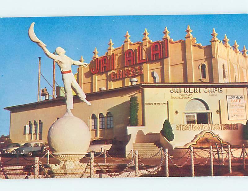 Unused Pre-1980 JAI ALAI AT FRONTON PALACE Tijuana Mexico hn8075