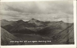 King Cove Alaska AK c1917 Real Photo Postcard #4 NE & Lagoon