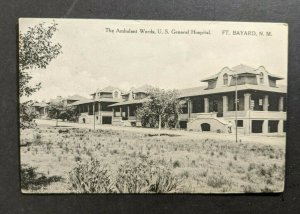 1917 Ambulant Wards US General Hospital Ft Bayard NM Picture Postcard Cover