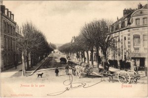 CPA BEAUNE Avenue de la gare (121525)