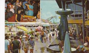 Indiana Monticello Indiana Beach Boardwalk and Roof Garden Lounge 1967