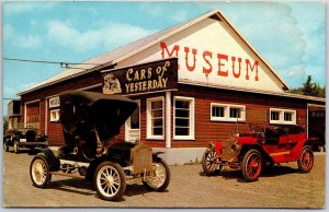 New Brunswick Moncton CA-Canada, Museum of Cars of Yesteryear, Vintage Postcard