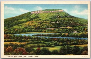 Lookout Mountain Chattanooga Tennessee TN Scenic Battle Above Clouds Postcard