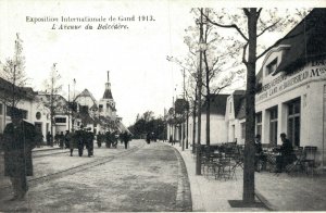 Belgium Ghent Exposition Internationale de Gand 1913 Belvédére Postcard 03.53