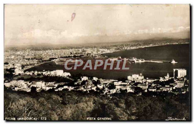 Postcard Modern Palma Mallorca VIsta General