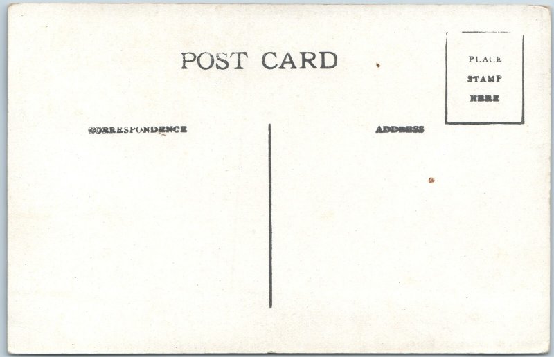 c1910s Waverly, IA Dam Cedar River Bridge Industrial Smokestack Architecture