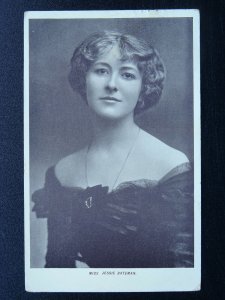 Actress MISS JESSIE BATEMAN c1907 RP Postcard by Millar & Lang
