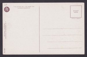 Vintage postcard, Russia - Uniformed Woman with a Rifle