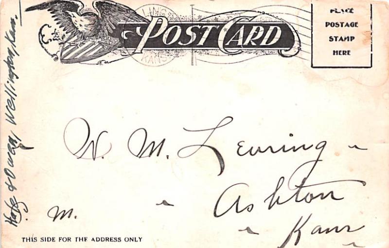 Kar-A-Van Advertising Writing on back 