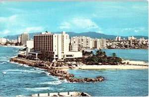 Postcard HOTEL SCENE San Juan Puerto Rico PR AI9780