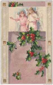 Angels wishing you a Merry Christmas, PU-1909