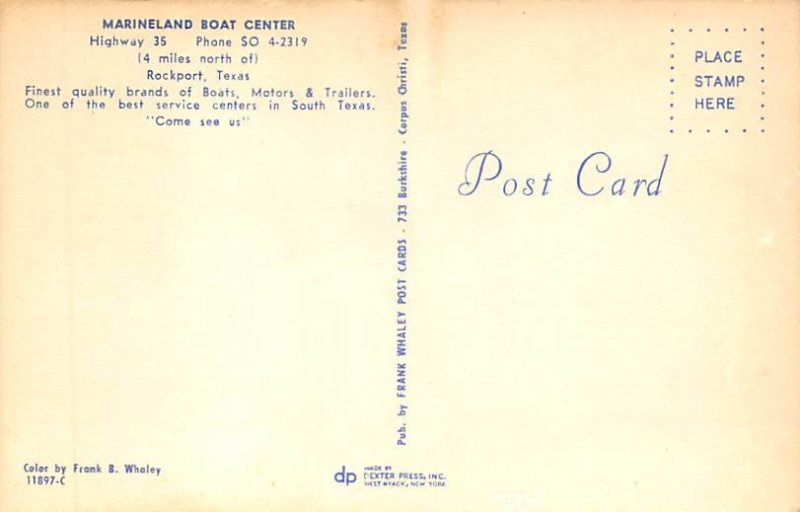 Marineland - Rockport, Texas TX