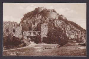 Vintage postcard Hohentwiel fortress ruins Singen Baden Wuerttemberg Germany