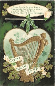 From Erin's Golden Harp Saint Patrick's Day 1908 