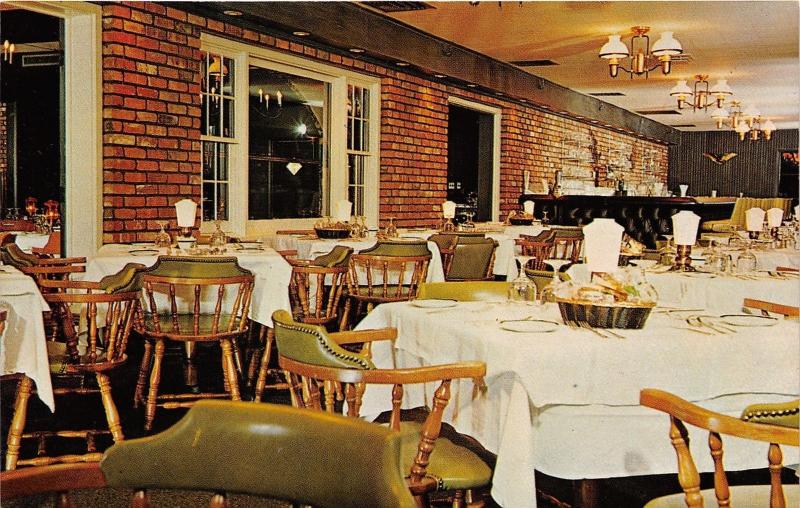 Englishtown New Jersey~Battleground Country Club Restaurant Dining Room~1950s PC