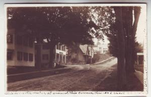 P244 JL old real photo postcard thavers corner williamsburg