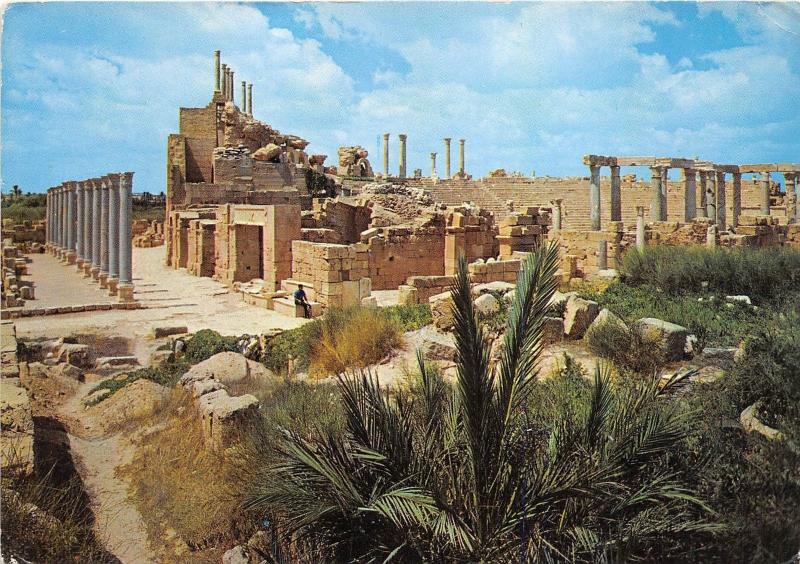 BG14163 kingdom of libya leptis magna