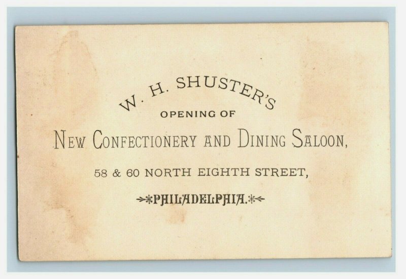 1880s-90s W.H. Shuster's Confectionery Candy Maker Lot Of 2 P217