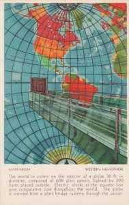 Massachusetts Boston Mapparium Western Hemisphere