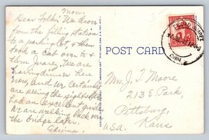 1940  Old Mission Guadalupe  Juarez   Mexico  Postcard