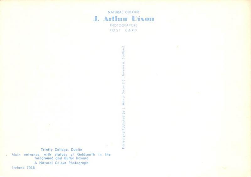 Trinity College - Dublin, Ireland