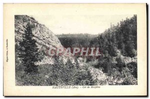 Old Postcard Hauteville Ain Col Mazieres