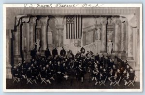 Minneapolis Minnesota MN Postcard RPPC Photo US Naval Reserve Band 1918 Antique