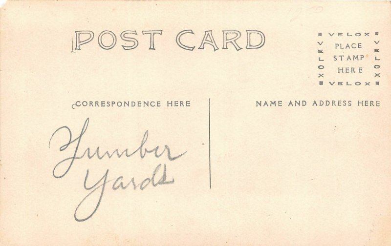 H90/ Interesting RPPC Postcard c1910 Coal Sales Occupational Store Men 188