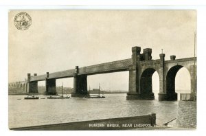 UK - England, Liverpool. Runcorn Bridge