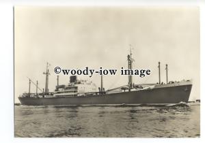 cd0142 - Dutch Rotterdam Lloyd Cargo Ship - Wonosari , built 1952 - postcard