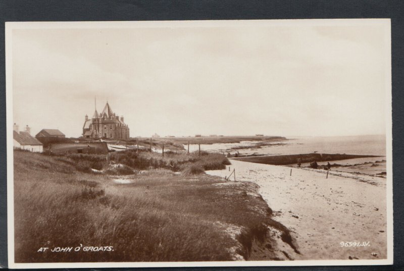 Scotland Postcard - At John O'Groats     RS19120