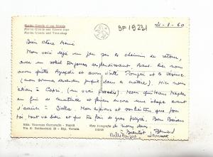 BF19231 capri marina grande e punta liberia  italy  front/back image