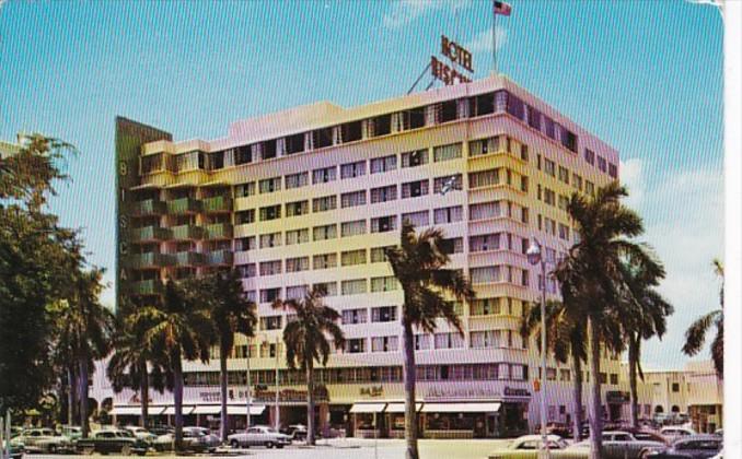 Florida Miami Beach The Biscayne Terrace Hotel 1955