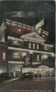 OMAHA ,  Nebraska , 1915 ; Empress Theatre at night