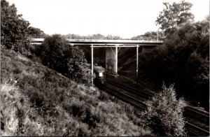 Netherlands Oosterbeek Schelmse Brug Vintage RPPC 09.69