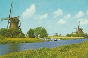 Drainage Windmills of the Kinderdijk Complex - Holland - Netherlands