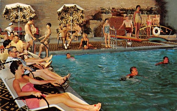 The Nevele Pool Ellenville, New York Postcard