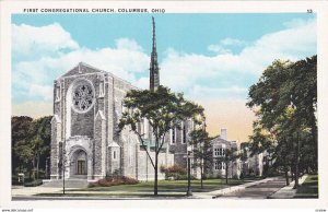 COLUMBUS , Ohio , 10-20s ; First Congregational Church